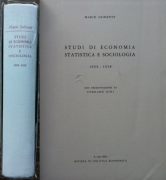 Mario Saibante. Studi di Economia Statistica e Sociologia 1924-1958.