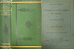 M.A. Thiers.The History of the Consulate & the Empire of France Under Napoleon. London & Edinburgh, 1876.